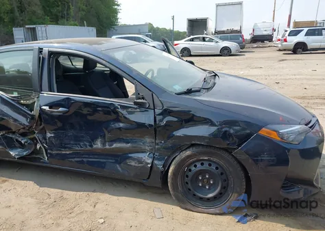 2018 Toyota Corolla Le from USA, damaged, VIN 2T1BURHE1JC052651
